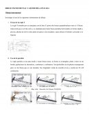 Investigue el uso de los siguientes instrumentos de dibujo: Dibujo Instrumental y Geometria aplicada