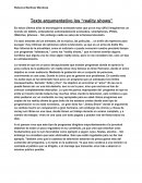 Rality Shows Texto argumentativo los “reality shows”