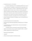 Competitividad Agrícola y sus Determinantes