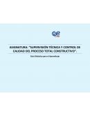 COMO SE D ALA SUPERVISION Y CONTROL DE CALIDAD EN EL PROCESO CONSTRUCTIVO