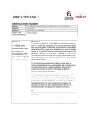 Salud publica Identificación del estudiante