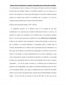 Ensayo sobre la producción y consumo responsable para un desarrollo sostenible
