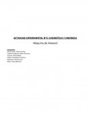 Actividad experimental n°3: Cinemática y dinámica