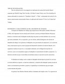 DEFINICIÓN Y CARACTERÍSTICAS DEL ABANDONO DE TRABAJO