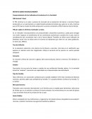 REPORTE SOBRE MACROECONOMÍA Comportamiento de los Indicadores Económicos En La Sociedad