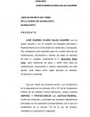 Demanda de amparo derecho de petición