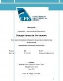 Monografía Legislación y documentación Aeronáutica