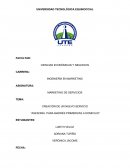 TRABAJO DE CREACIÓN DE UN NUEVO SERVICIO