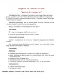 Proyecto de Ciencias Sociales “Medios de transportes”