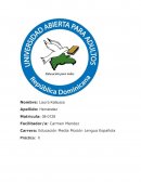 Educación Media Moción Lengua Española