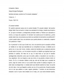 Nombre de tarea: opinión de “El corazón delatador”