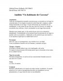 Análisis “Un habitante de Carcosa”