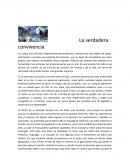 La verdadera convivencia
