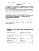 Outsorcing: Leveranging knowledge capabilities