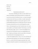 Relationship between Huck and Jim