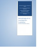 Actividad integradora. Problemas de la investigación cualitativa