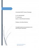 El capital humano en las empresas como activo de gran importancia
