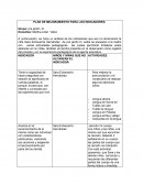 PLAN DE MEJORAMIENTO DE PREESCOLAR
