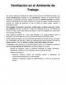 Ventilacion en el ambiente laboral -Argentina