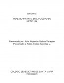 TRABAJO INFANTIL EN LA CIUDAD DE MEDELLÍN