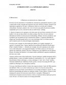 Resumen: Introducción a la mitología griega