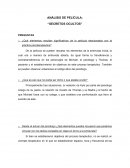 Cuestionamiento psicológico entorno a la película "Unsaid"