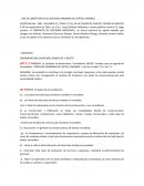 DENOMINACION, DURACION, DOMICILIO Y OBJETO