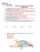 Desarrolla las siguientes actividades. Sociedad Taina