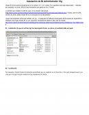 Instalación de BI Administrador 10g