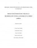 Intervencion contre las violencias laboral