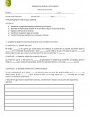 Evaluación de Lenguaje y Comunicación