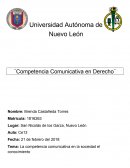 Tema: La competencia comunicativa en la sociedad el conocimiento