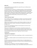 Recensión Política para Amador