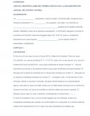 DECLARACIÓN DE ÚNICOS Y UNIVERSALES HEREDEROS