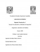 Reporte: Practica No. 1 Equipo De Laboratorio y Medidas De Seguridad