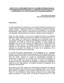 IMPACTO DE LA IMPLEMENTACIÓN DE LA NORMAS INTERNACIONALES DE INFORMACIÓN FINANCIERA NIIF A LA EMPRESA INCENTRO SAS EN EL CORREGIMIENTO EL CENTRO MUNICIPIO DE BARRANCABERMEJA