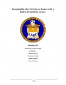 Investigación sobre Sexismo en la educación y dentro del ambiente escolar