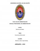 Coyuntura política actual en el Perú