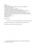 BREVE DISTINCIÓN SOBRE DEFINICION Y CONCEPTO DE DERECHO INTERNACIONAL PÚBLICO