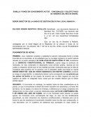 SOLICITUD GOBIERNO REGIONAL