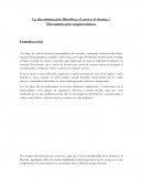 La deconstrucción filosófica: el caos y el rizoma / Deconstrucción arquitectónica.