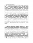 El modelo económico hacia fuera