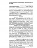 Solicitud de embargo y etiquetamiento