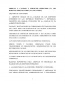 CALIDAD Y SERVICIOS OFRECIDOS EN LOS HOTELES TODO INCLUIDO (ALL INCLUSIVE)