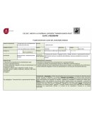 PLANEACION DE CLASE DEL SEGUNDO GRADO