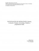 Principios de la investigación de operaciones