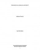 Sintonizacion de una caldera por el metodo de Ziegler Nichols