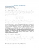 Análisis de una muestra de Hidrazina