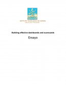 Building effective dashboards and scorecards