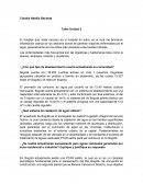 Agua potable Taller Unidad 2